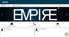 Desktop Screenshot of empirescientific.com